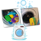 Éponge à vaisselle durable et réutilisable