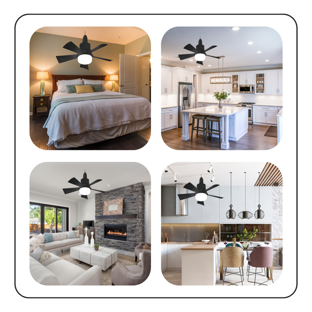 Ventilateur de plafond avec lampe