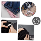 Enfileur facile de cordon de serrage de la ceinture
