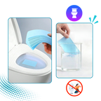 Feuilles nettoyantes écologiques pour les toilettes