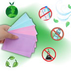 Feuilles nettoyantes écologiques pour les toilettes