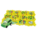 Puzzle piste de voitures éducatif et amusant