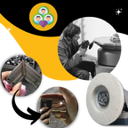 Disque de polissage efficace pour perçeuse