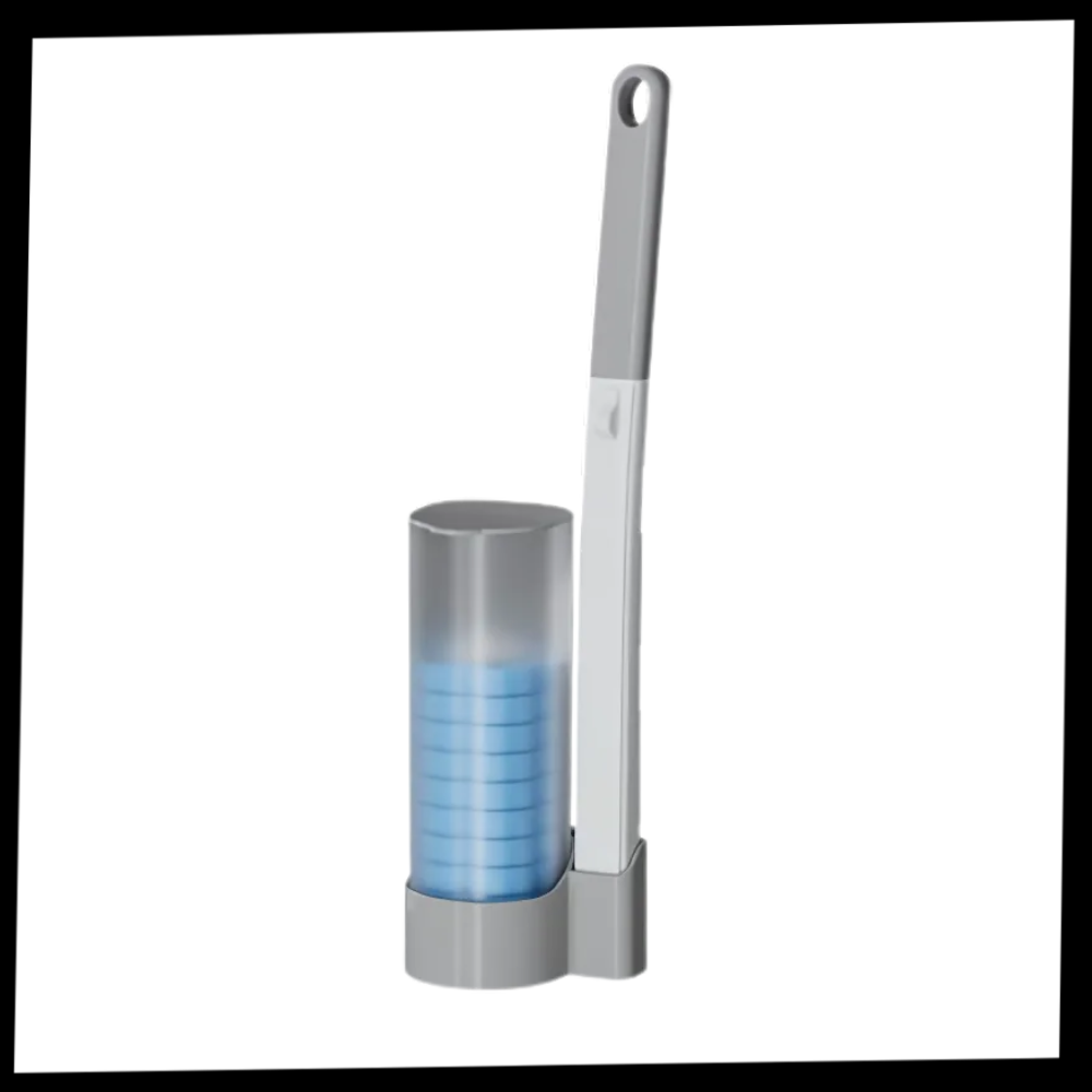 Brosse de toilette jetable pour un nettoyage efficace