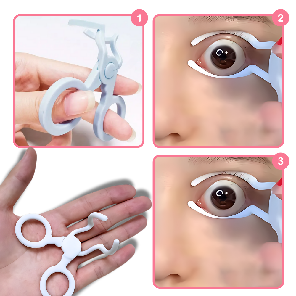 Outil de retrait des lentilles de contact sans effort