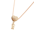 Collier élégant à breloques pour maman