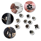 Broches à boutons élégantes sans couture