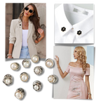 Broches à boutons élégantes sans couture