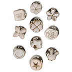 Broches à boutons élégantes sans couture