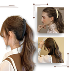 Clip élégant pour queue de cheval