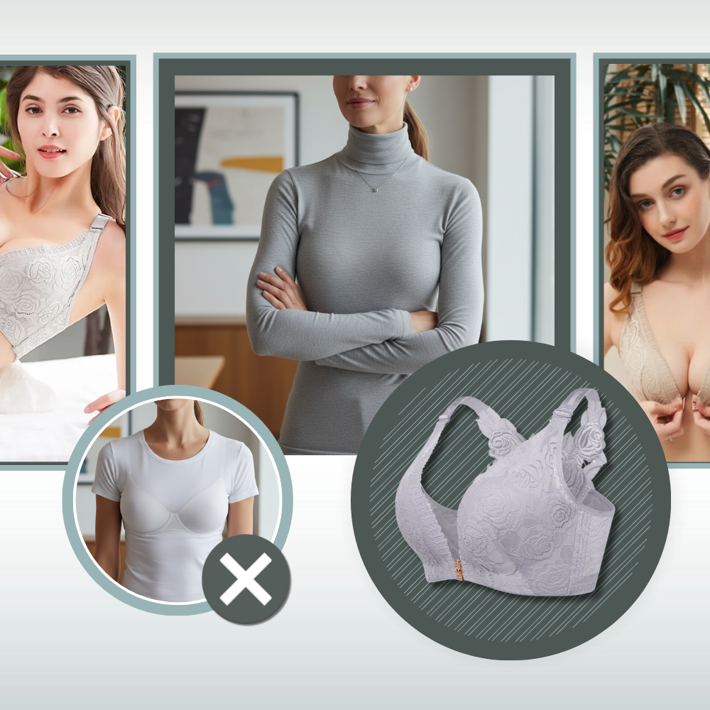 Soutien-gorge push-up élégant en dentelle