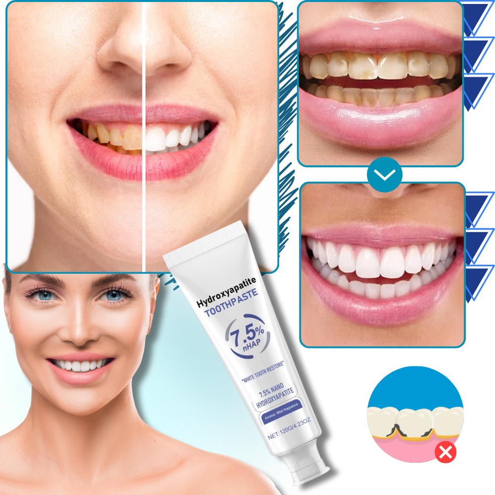 Dentifrice menthe renforçant l'émail