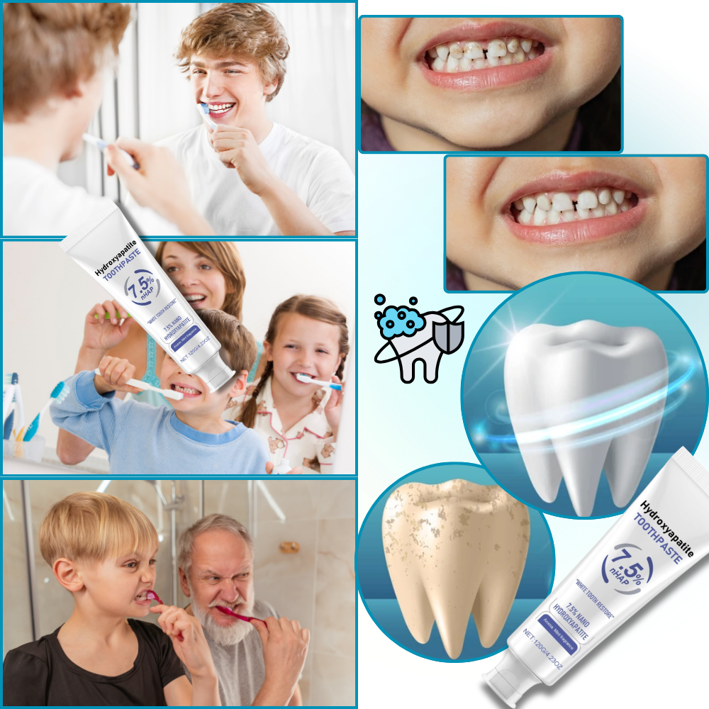 Dentifrice menthe renforçant l'émail