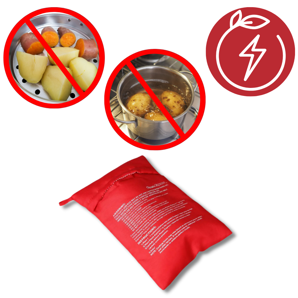 Sac de cuisson à pommes de terre pour micro-ondes