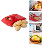 Sac de cuisson à pommes de terre pour micro-ondes