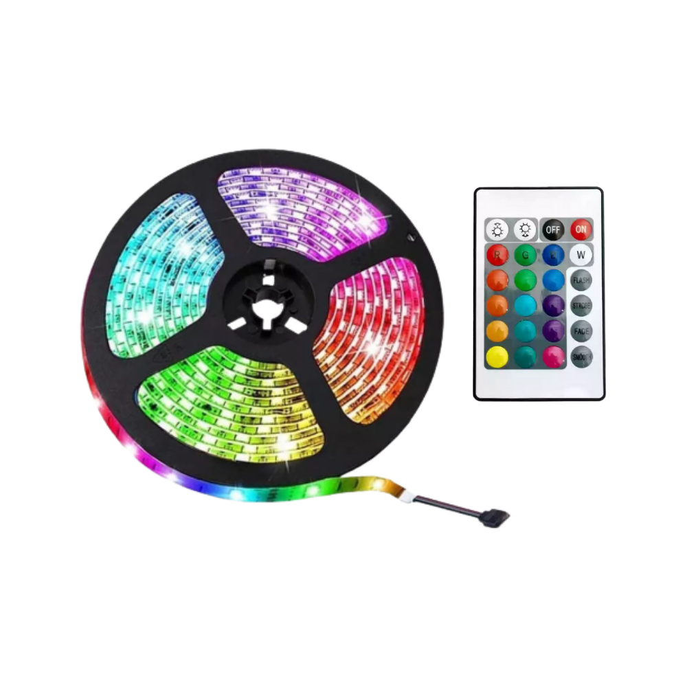 Bande lumineuse LED RVB économe en énergie