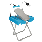 Repose-pieds ergonomique pour pédicure