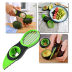 Outil ergonomique multifonctionnel pour couper les avocats