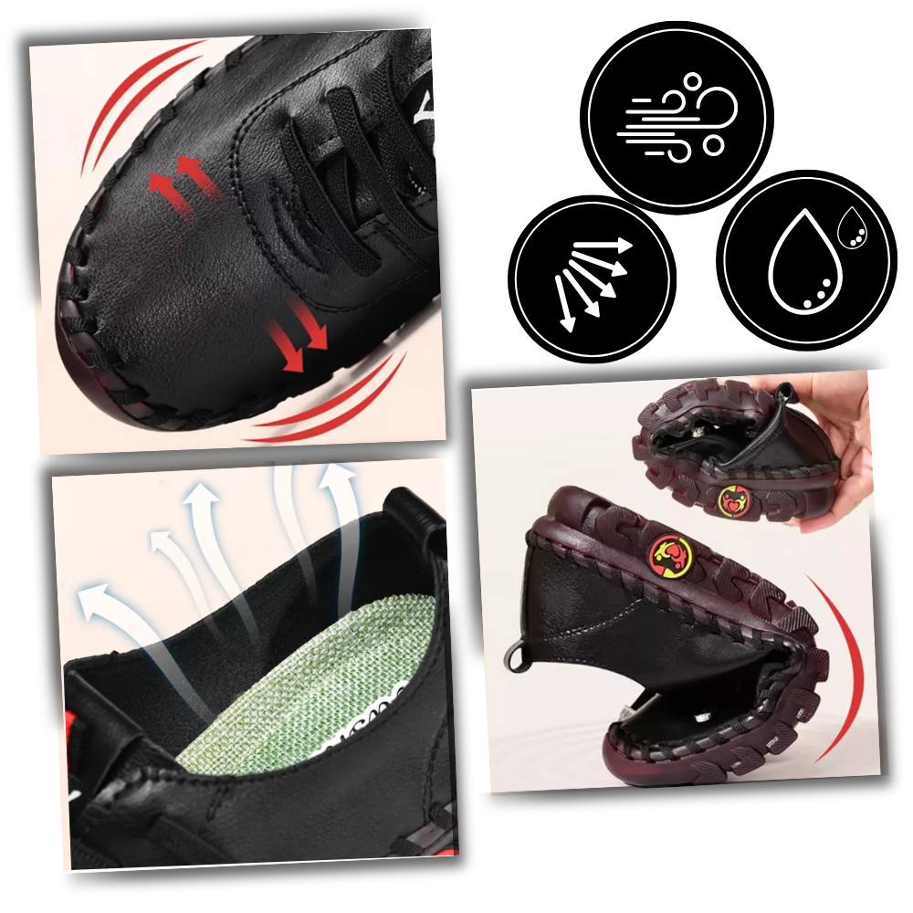 Chaussures orthopédiques à la mode