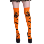 Chaussettes de compression aux motifs festifs d'Halloween