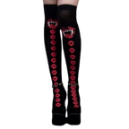 Chaussettes de compression aux motifs festifs d'Halloween