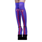 Chaussettes de compression aux motifs festifs d'Halloween