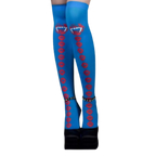 Chaussettes de compression aux motifs festifs d'Halloween