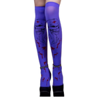 Chaussettes de compression aux motifs festifs d'Halloween