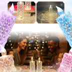 Bougie décorative LED sans flamme en cristal