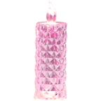 Bougie décorative LED sans flamme en cristal