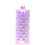 Bougie décorative LED sans flamme en cristal