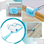 Brosse de nettoyage flexible pour plinthes
