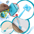 Brosse de nettoyage flexible pour plinthes