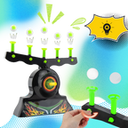 Jeu de tir avec balles flottantes lumineuses