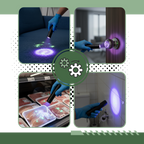 Lampe UV multi-usage pour inspection alimentaire