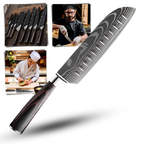 Couteau japonais en bois de Pakka