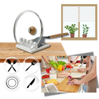 Support de spatules antidérapant à quatre emplacements