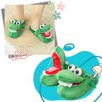 Chaussons crocodile amusants et confortables
