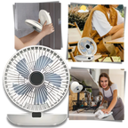 Ventilateur portable à diffusion douce