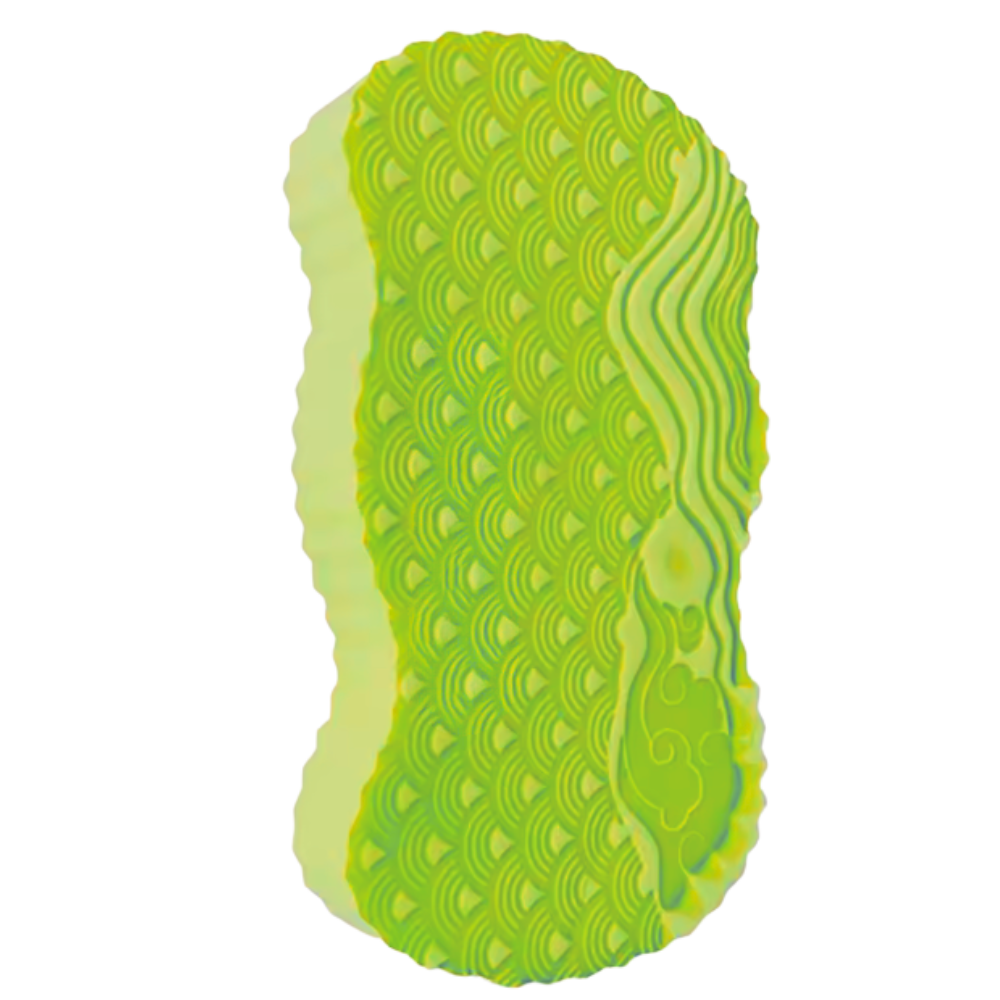 Éponge de bain exfoliante douce