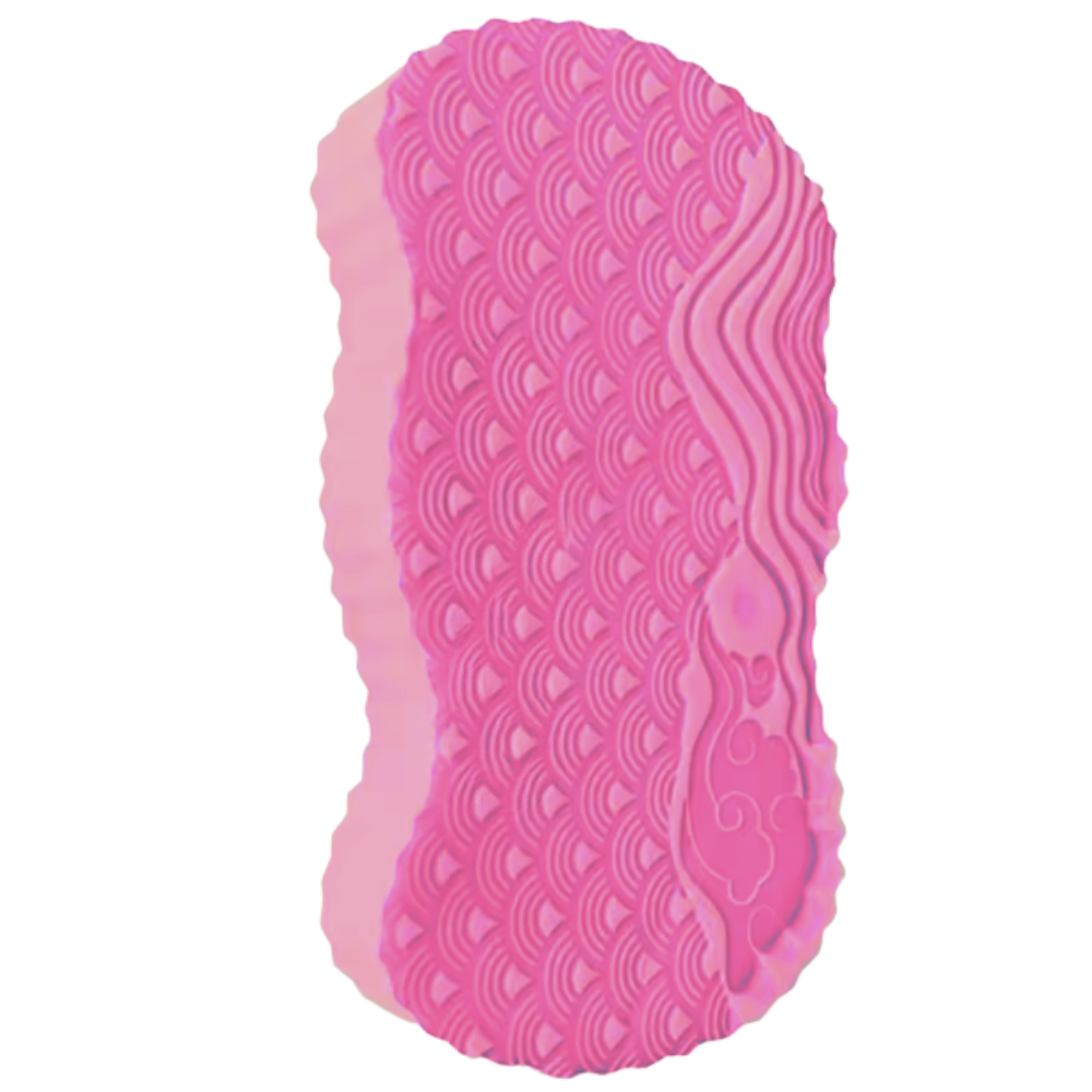 Éponge de bain exfoliante douce