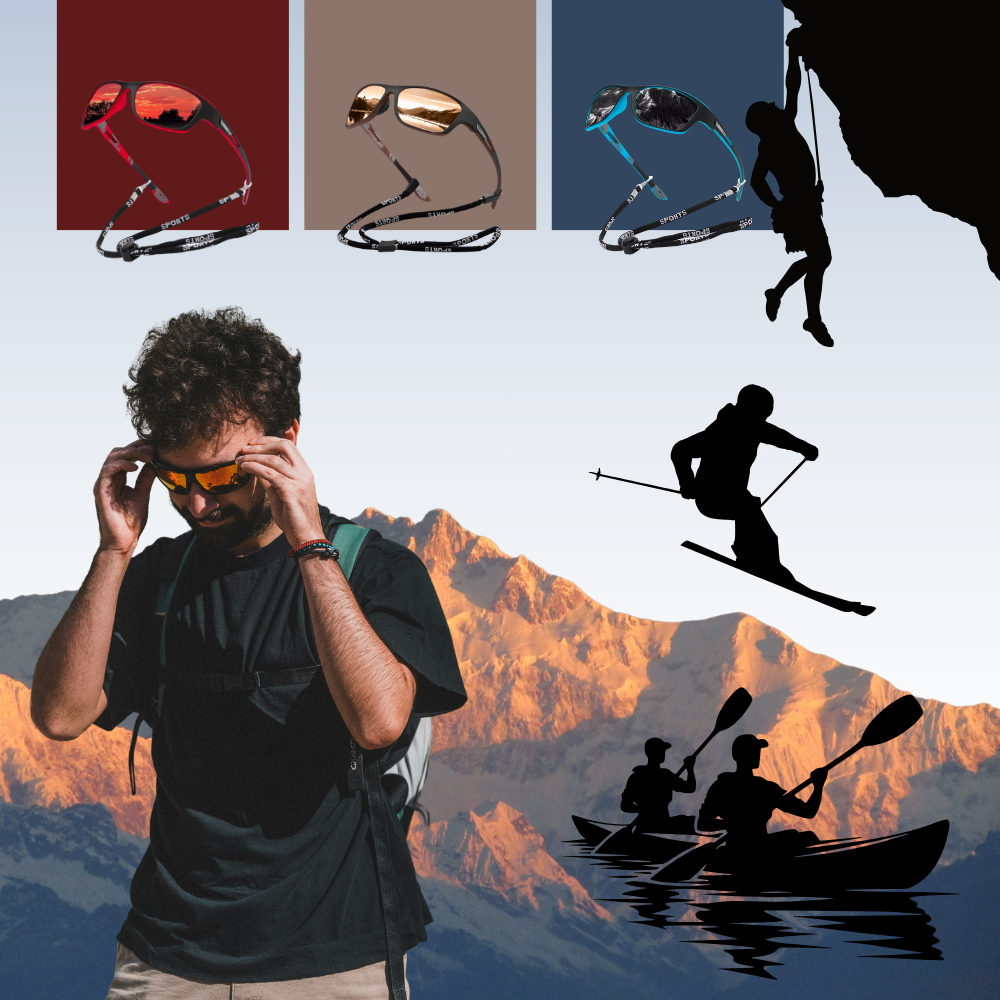Lunettes de soleil polarisées flottantes