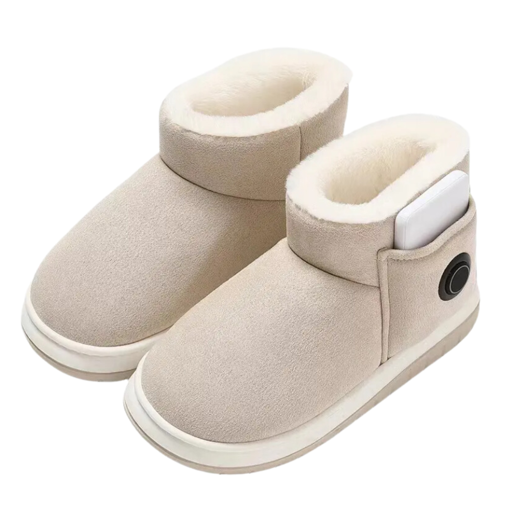 Chaussures en coton chauffées au graphène