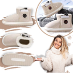 Chaussures en coton chauffées au graphène
