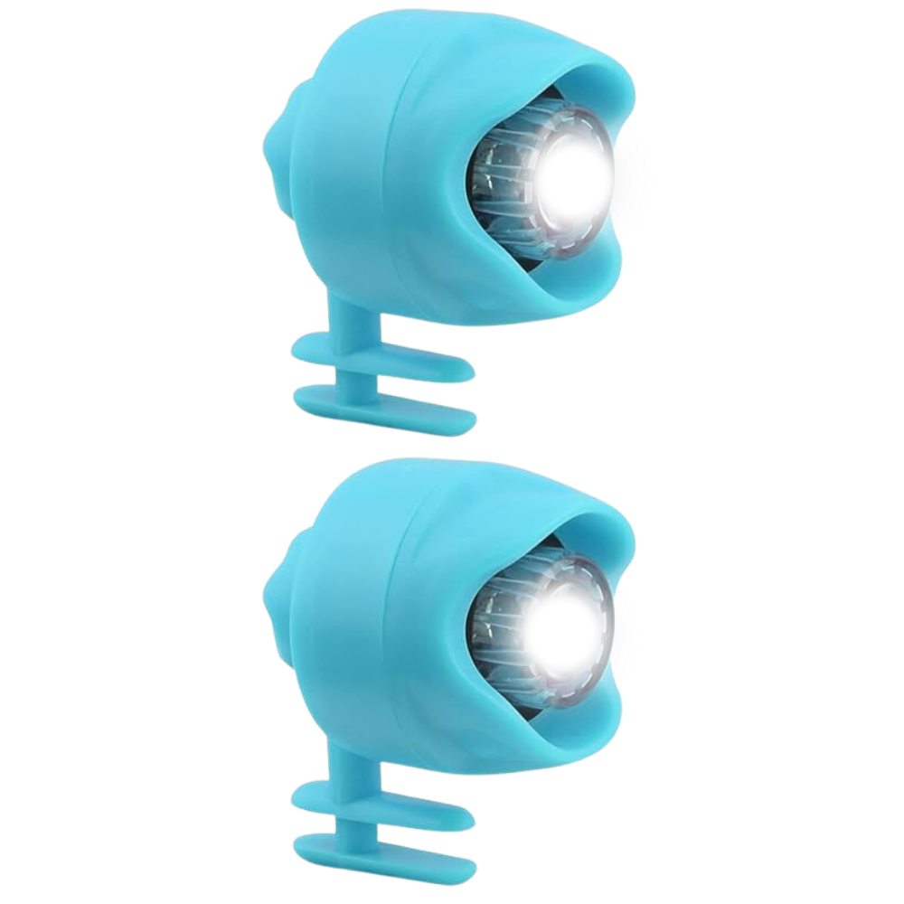 Lumière étanche et main libres pour Crocs