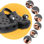 Lumière étanche et main libres pour Crocs