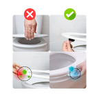 Élévateur de siège de toilettes sans contact