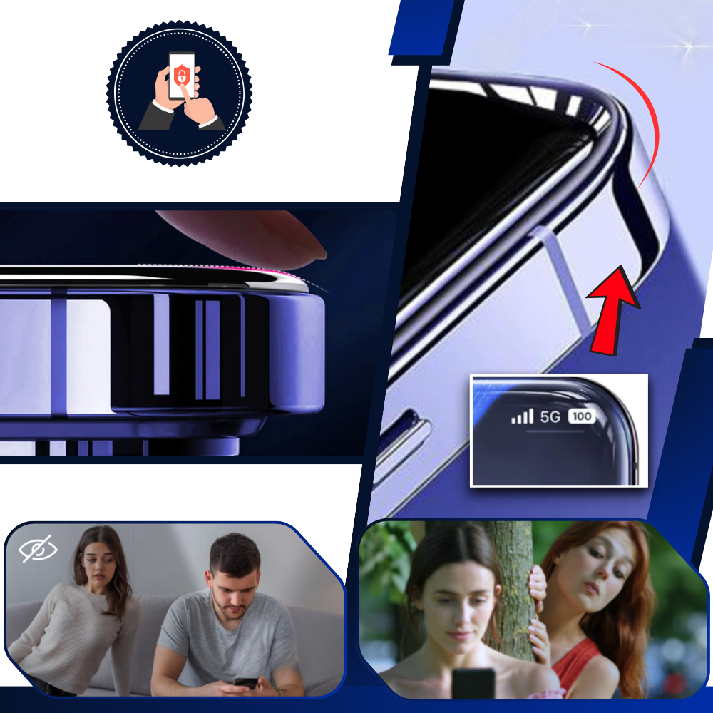 Protecteur d'écran HD avec filtre de confidentialité