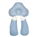 Coussin d'allaitement avec protection de la tête