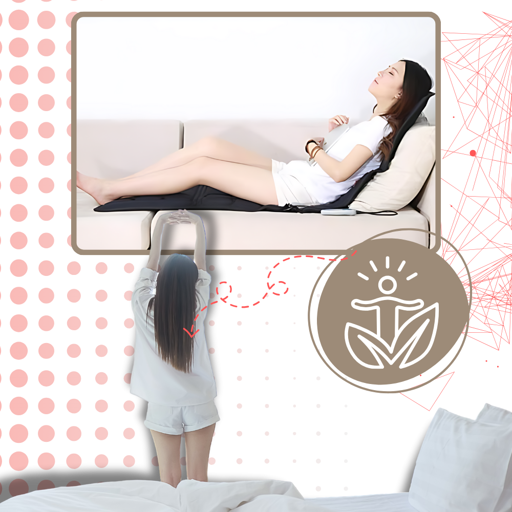 Matelas de massage thermothérapeutique pour le corps entier